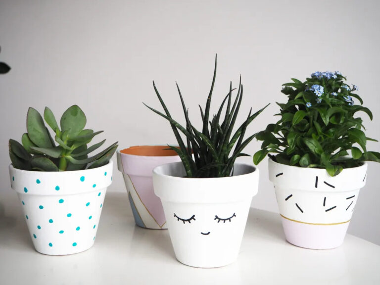 Lire la suite à propos de l’article Idées : customiser les pots pour vos plantes